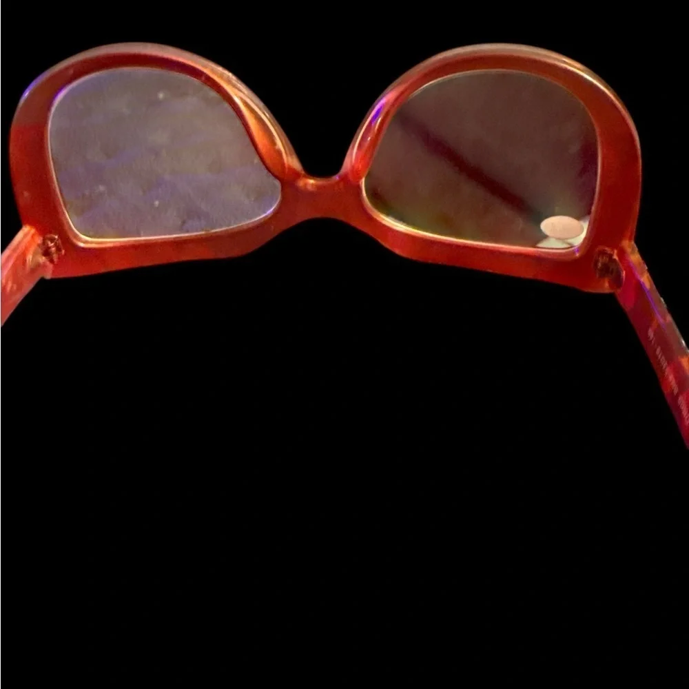 2 Left⚠️New Floral Cat-Eye Reading Glasses with Red/Pink and Blue Accents +2.25